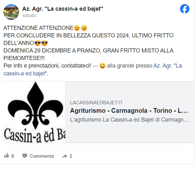 Agriturismo La cassin-a ed bajet - foto 5